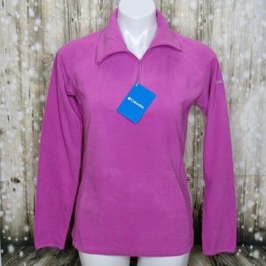 NWT Columbia Glacial Half Zip Fleece Pullover
